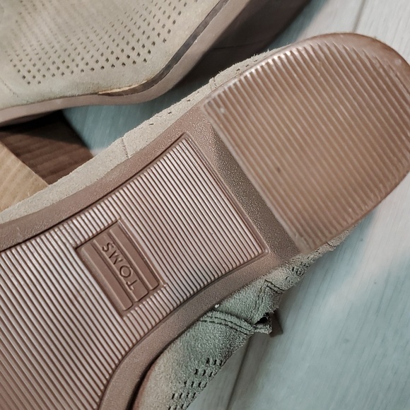 Toms Women Majorca Ankle Heels Boots shoes sz 8.5 - Picture 12 of 13